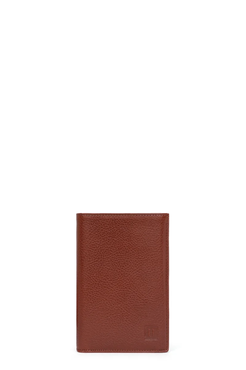 Portefeuille européen - 3 volets - Cuir