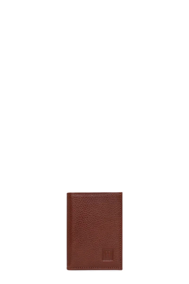 Porte-cartes - 1 volet - Cuir