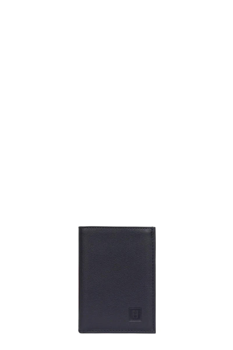 Portefeuille européen - 1 volet - Cuir