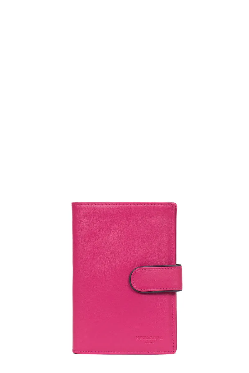 Portefeuille européen - 2 volets - Cuir