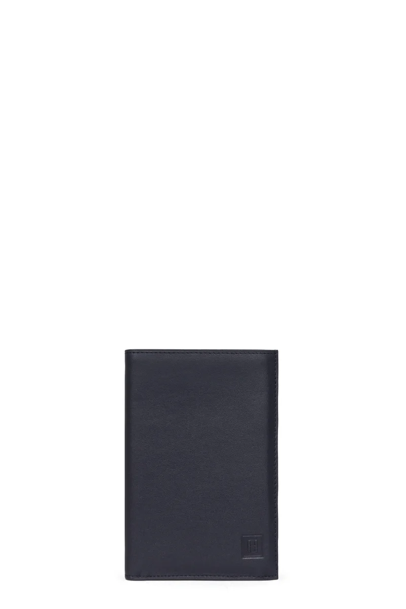 Portefeuille européen - 2 volets - Cuir