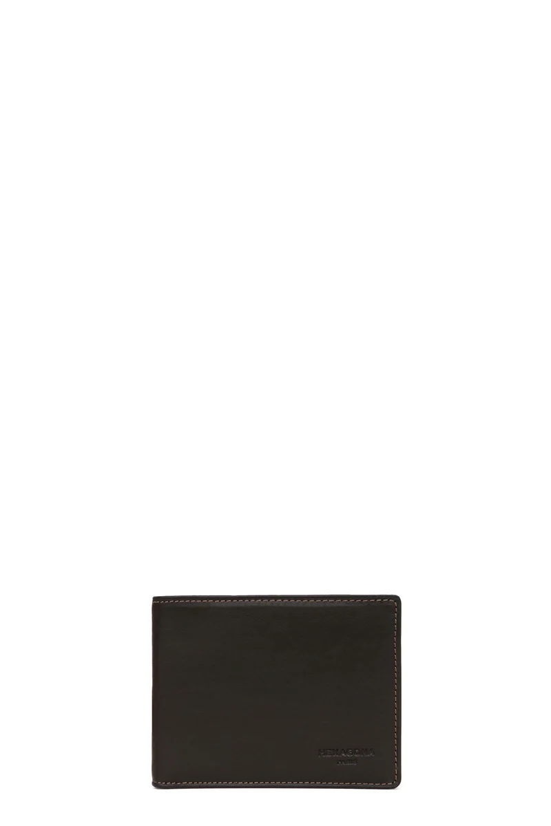 Portefeuille italien - 2 volets - Cuir