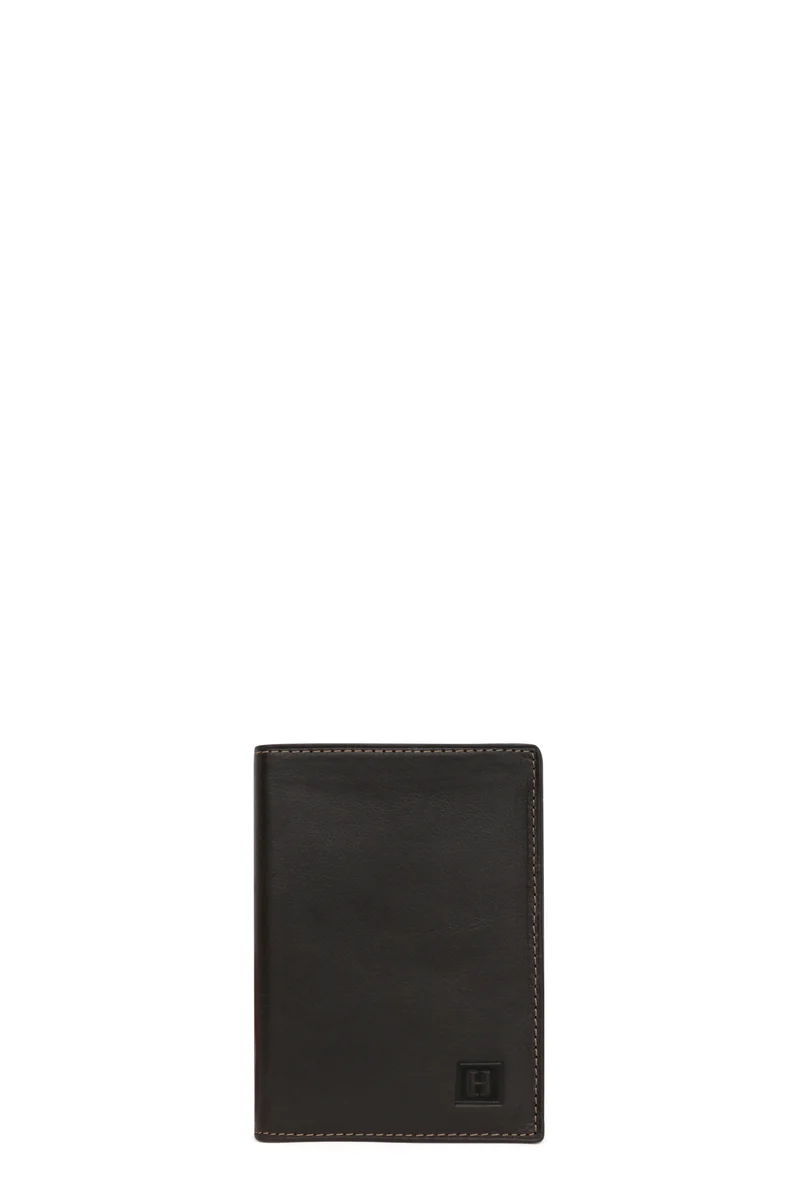 Portefeuille européen - 3 volets - Cuir
