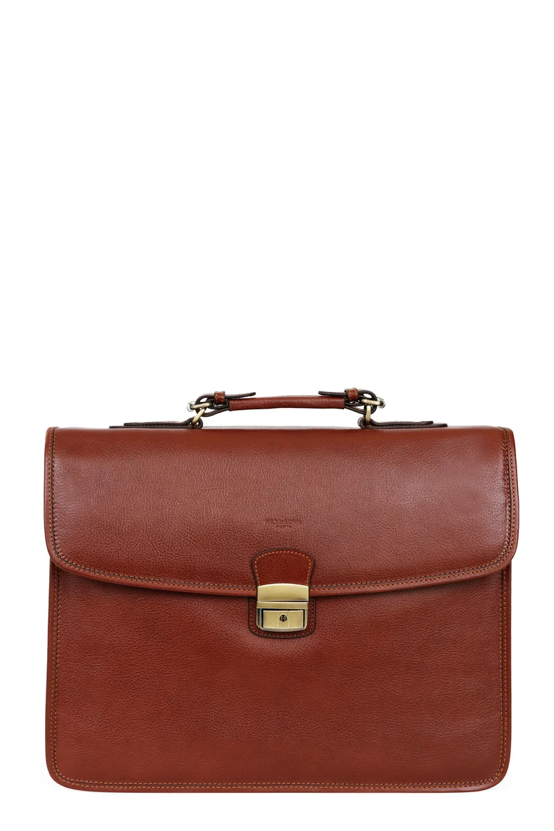 Cartable - A4 - Cuir